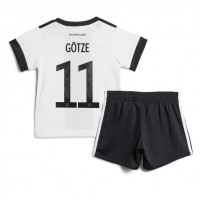 Maglie da calcio Germania Mario Gotze #11 Prima Maglia Bambino Mondiali 2022 Manica Corta (+ Pantaloni corti)